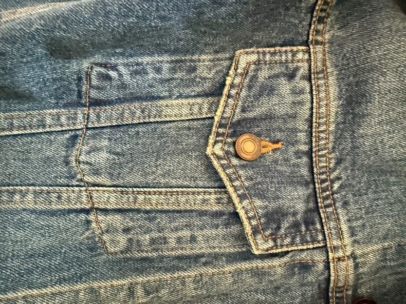 Yves Saint Laurent YSL Denim Jacket (Naza Same Style) Size US M / EU 48-50 / 2 - 5 Thumbnail