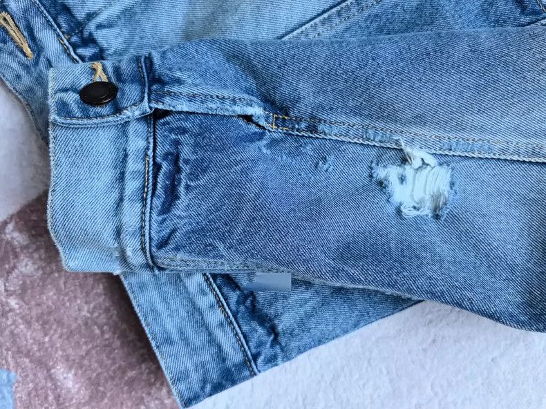 Saint Laurent Paris YSL Men's Denim Jacket with Wool Lining Size US XL / EU 56 / 4 - 4 Thumbnail