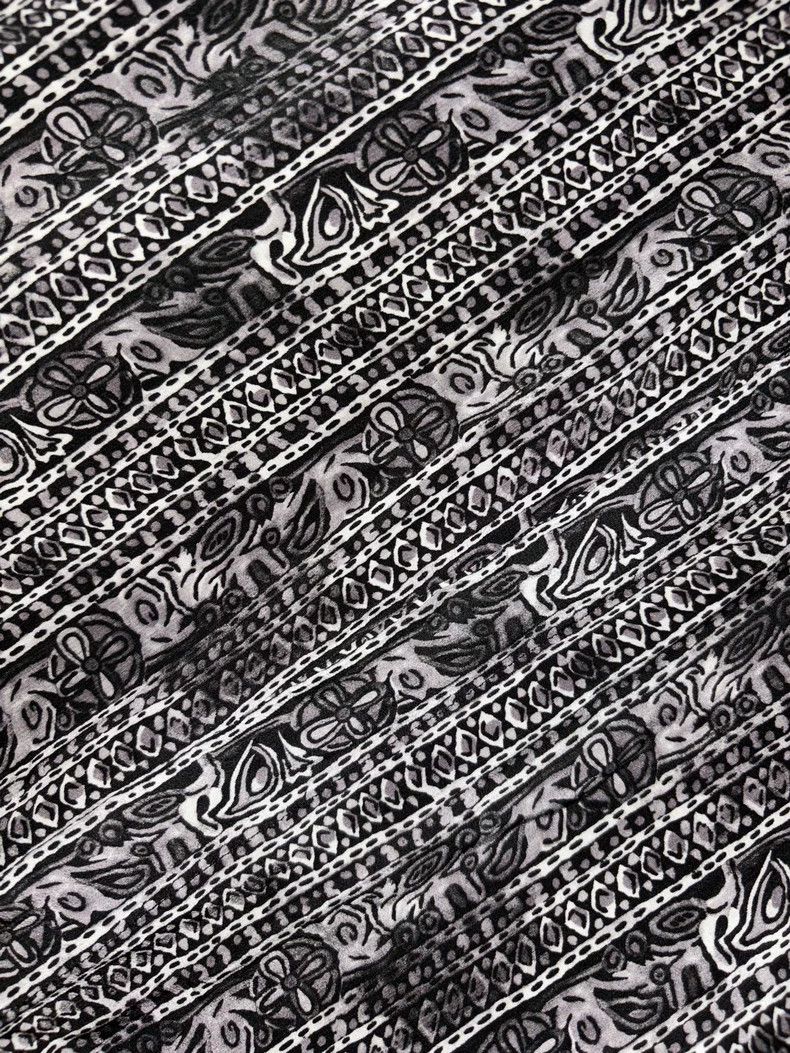 Saint Laurent Paris Saint Laurent Gypsy Style Silk Shirt Size US M / EU 48-50 / 2 - 4 Thumbnail