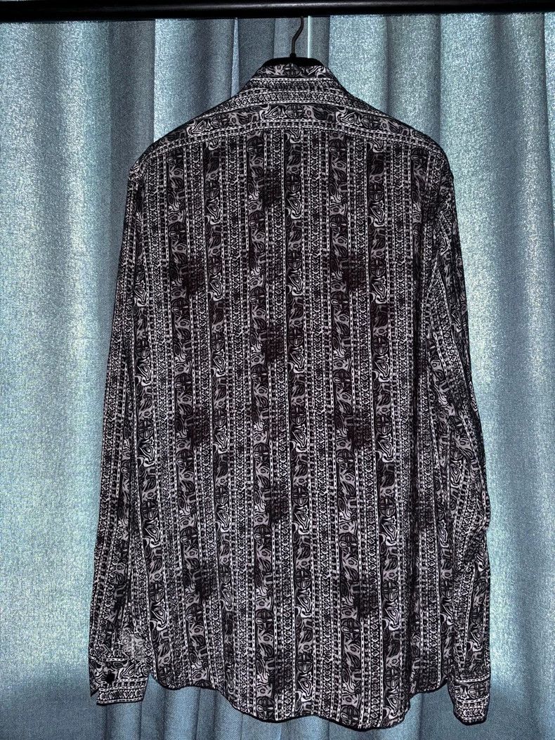 Saint Laurent Paris Saint Laurent Gypsy Style Silk Shirt Size US M / EU 48-50 / 2 - 2 Thumbnail