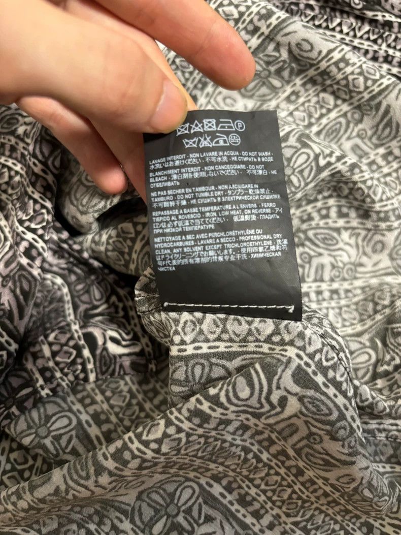 Saint Laurent Paris Saint Laurent Gypsy Style Silk Shirt Size US M / EU 48-50 / 2 - 9 Thumbnail