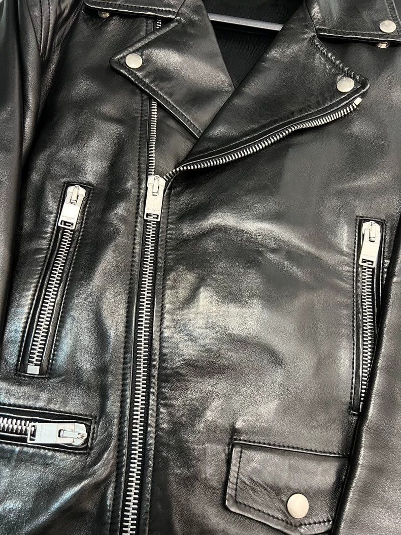 Saint Laurent Paris Saint Laurent L01 Lambskin Leather Jacket Size US XL / EU 56 / 4 - 4 Thumbnail