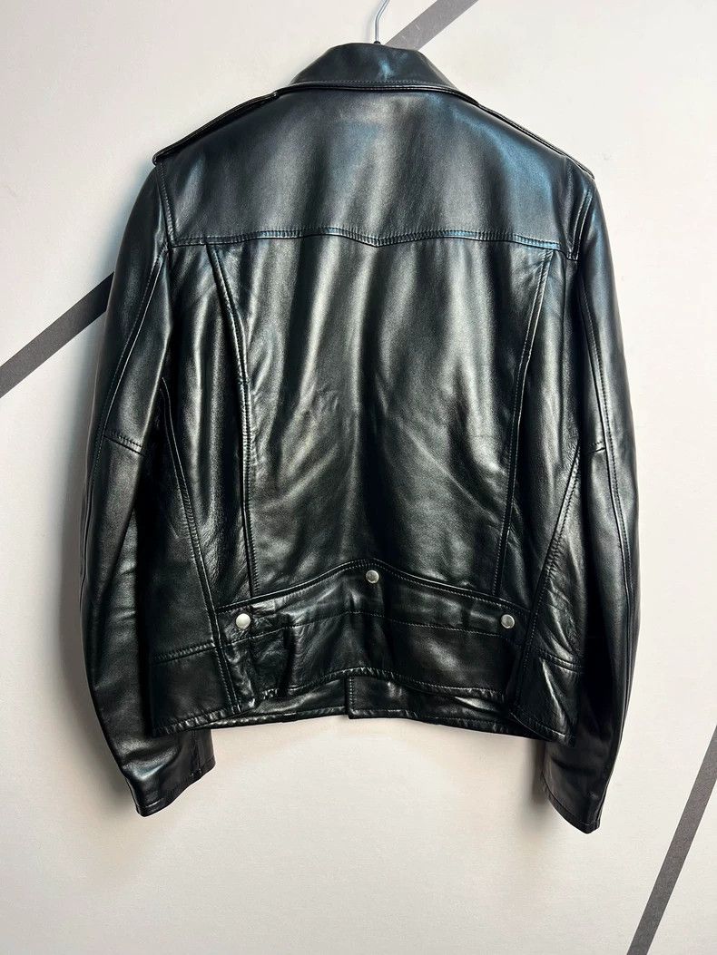 Saint Laurent Paris Saint Laurent L01 Lambskin Leather Jacket Size US XL / EU 56 / 4 - 2 Thumbnail