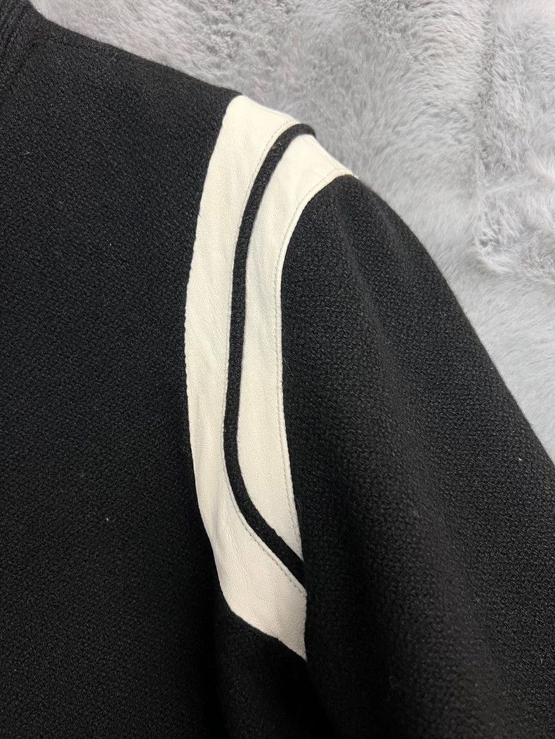 Saint Laurent Paris Saint Laurent Leather Wool Varsity Jacket Size US M / EU 48-50 / 2 - 5 Thumbnail