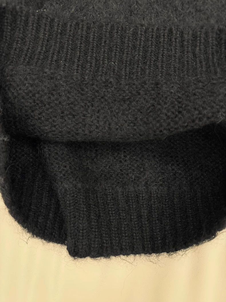 Saint Laurent Paris Saint Laurent 23SS Black and White Mohair Sweater Size US S / EU 44-46 / 1 - 4 Thumbnail