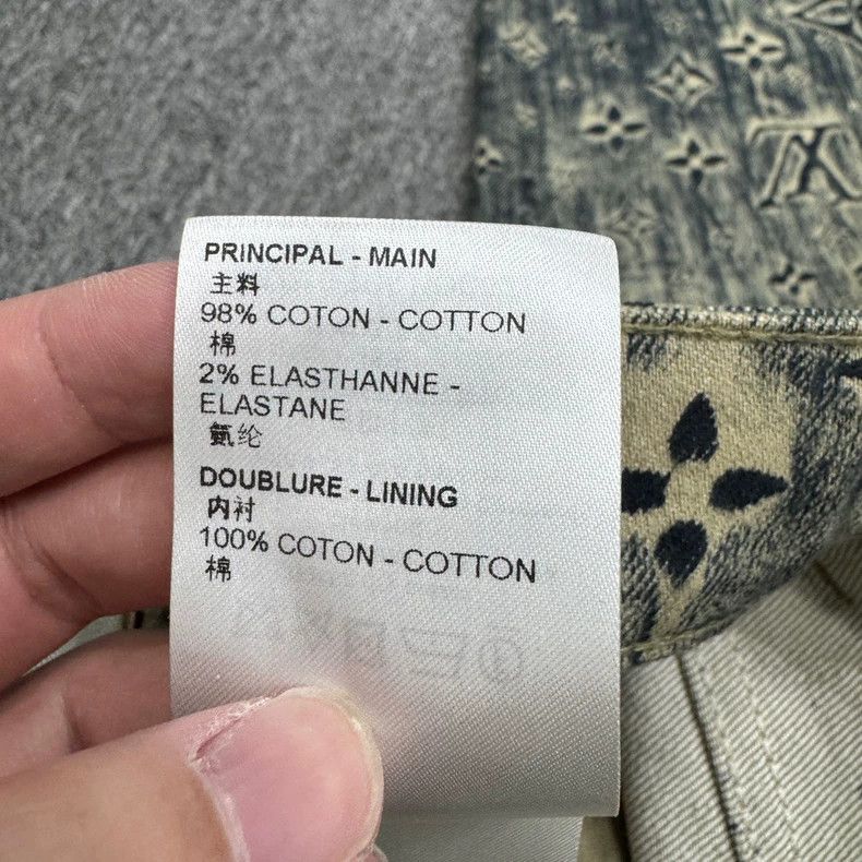 Louis Vuitton Louis Vuitton Monogram Tie-Dye Denim Jeans Size US 30 / EU 46 - 6 Thumbnail