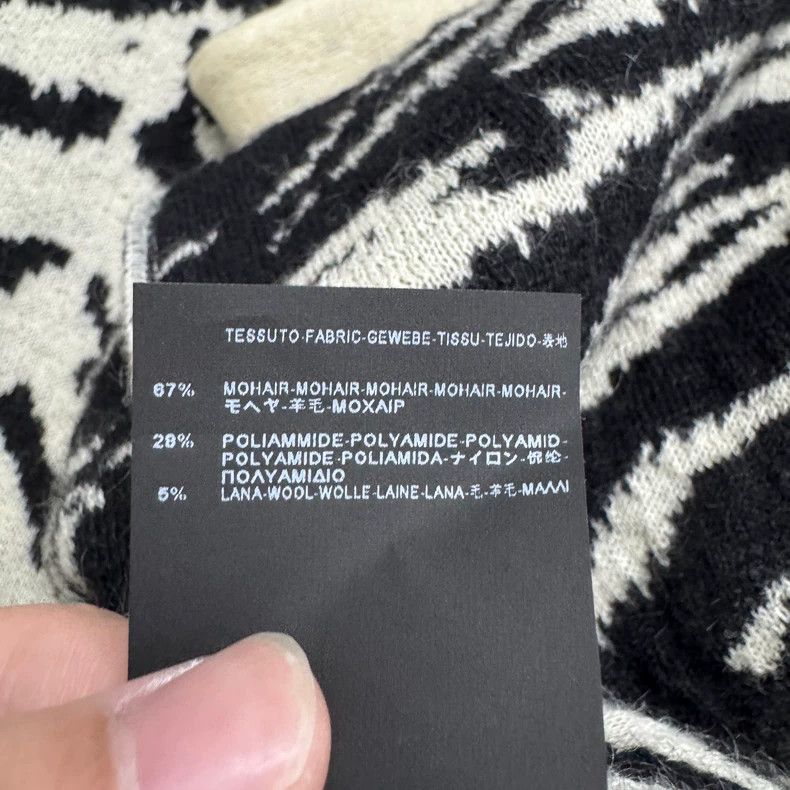 Saint Laurent Paris SLP Tiger Stripe Wool Jacket Size US XL / EU 56 / 4 - 5 Thumbnail