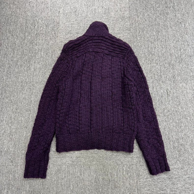 Tom Ford Tom Ford Purple Wool Knit Sweater Size US M / EU 48-50 / 2 - 2 Thumbnail