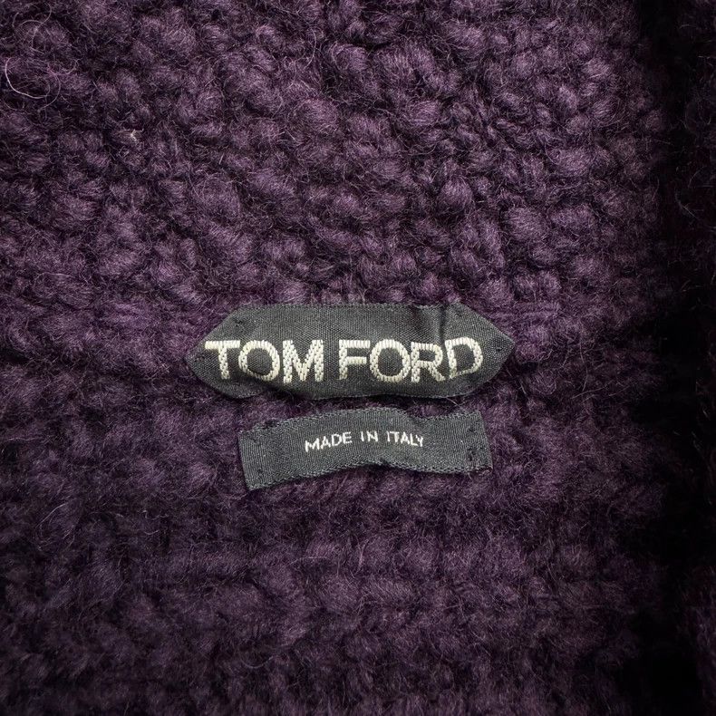 Tom Ford Tom Ford Purple Wool Knit Sweater Size US M / EU 48-50 / 2 - 3 Thumbnail