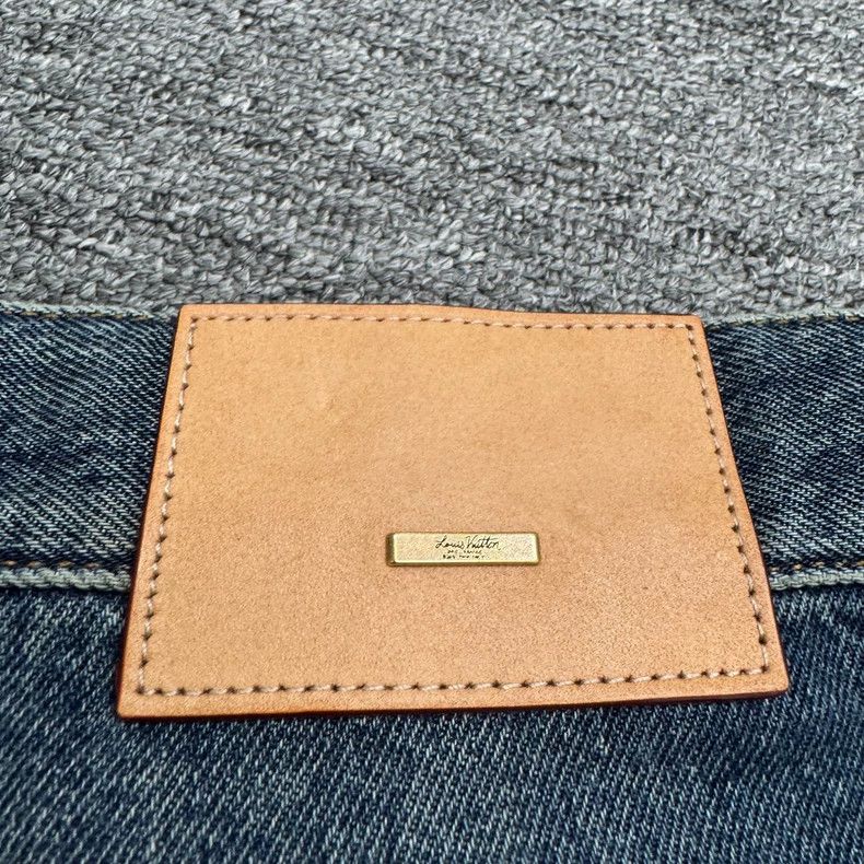 Louis Vuitton Louis Vuitton Embroidered Denim Jeans Size US 32 / EU 48 - 3 Thumbnail