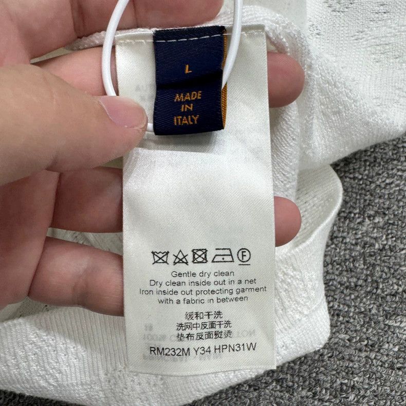 Louis Vuitton Louis Vuitton Monogram Knit Short Sleeve Shirt Size US L / EU 52-54 / 3 - 5 Thumbnail