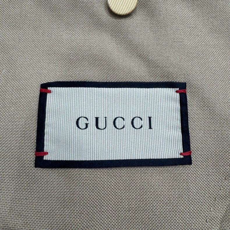 Gucci Gucci Embroidered Logo Blazer Jacket Size US M / EU 48-50 / 2 - 3 Thumbnail