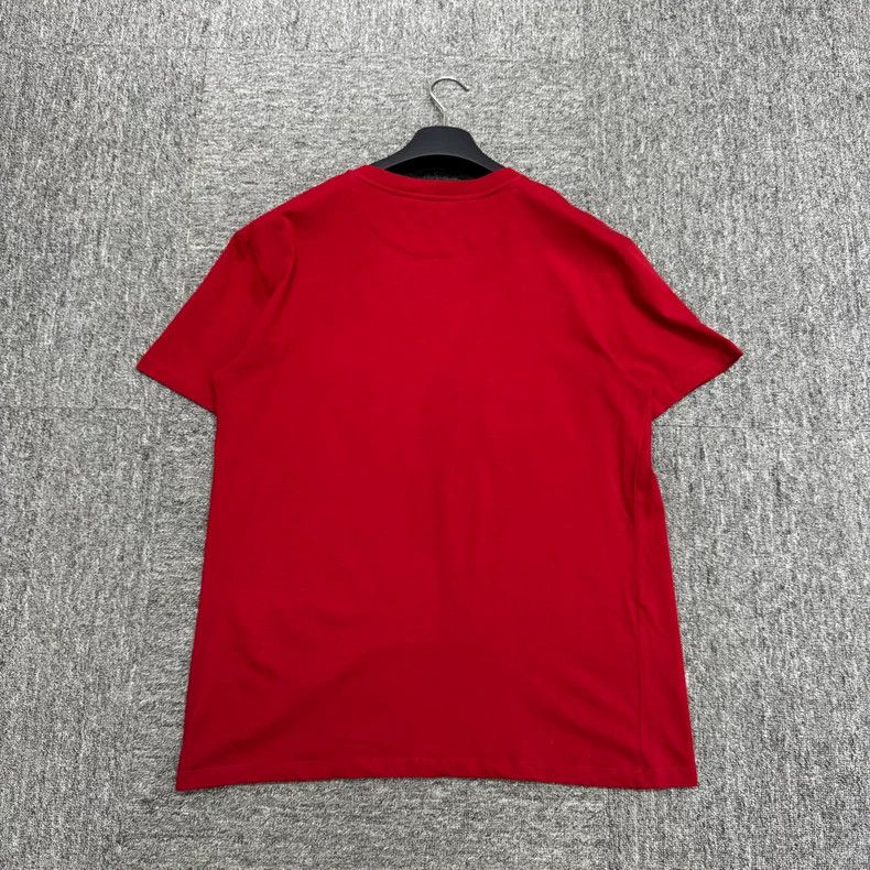 Valentino Valentino Red Letter Print Short Sleeve Tee Size US L / EU 52-54 / 3 - 2 Thumbnail