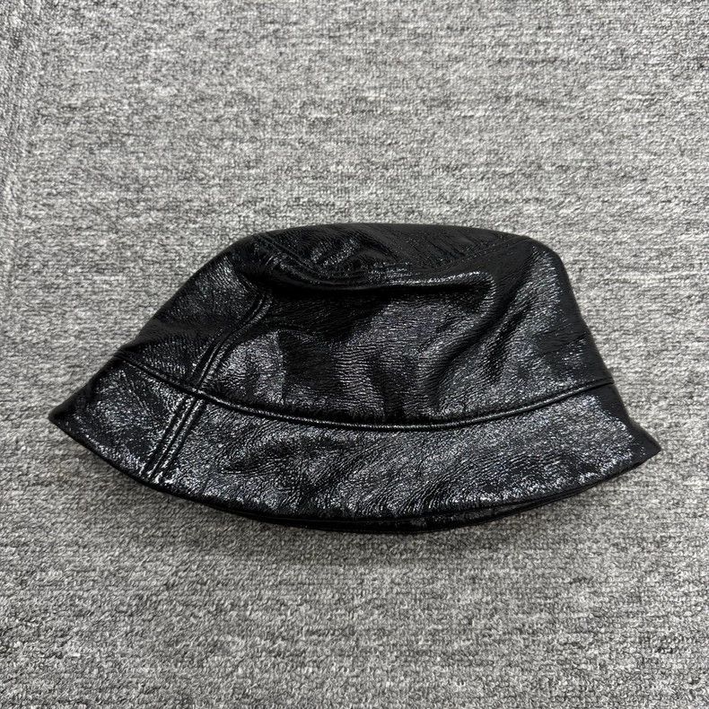 Vintage Courreges Leather Bucket Hat Size ONE SIZE - 2 Thumbnail