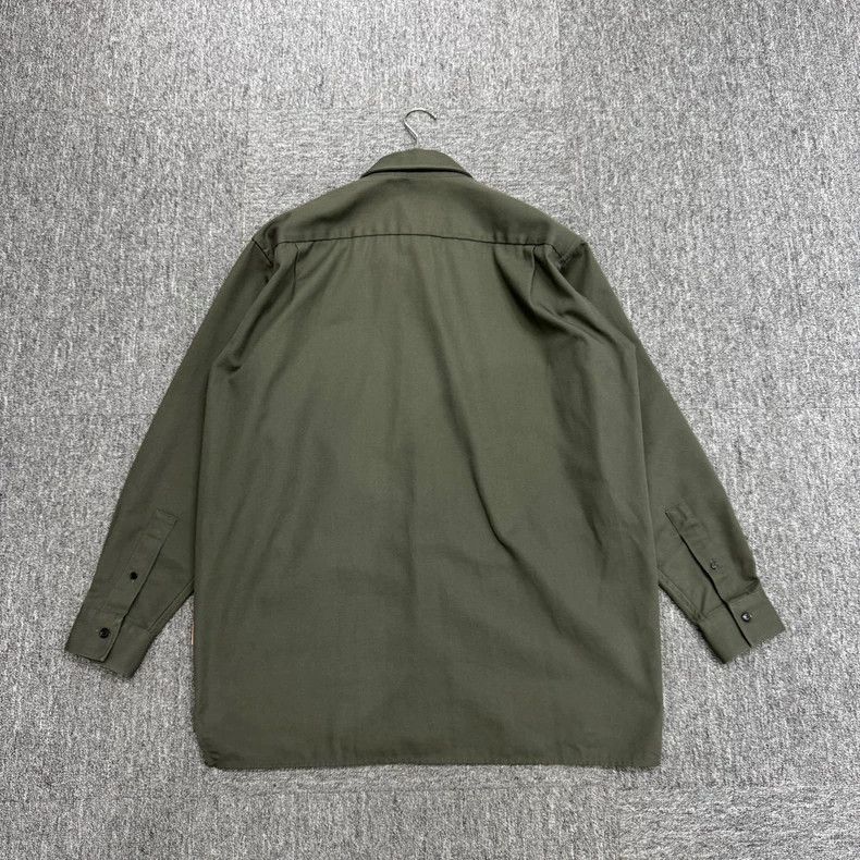Vintage Acne Studios Green Long Sleeve Shirt Size US M / EU 48-50 / 2 - 2 Thumbnail