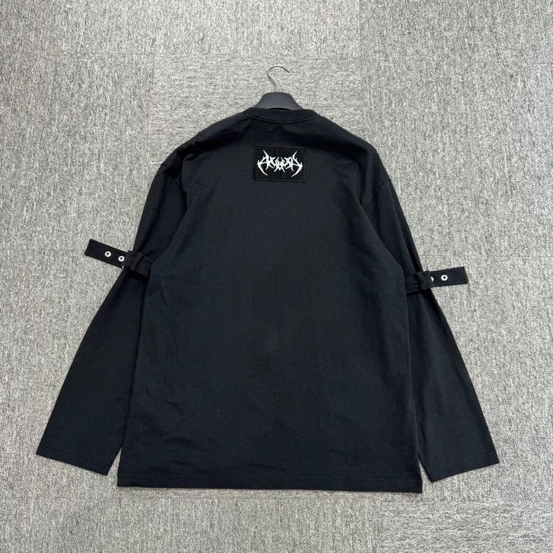 Japanese Brand Ambush Embroidered Logo Strap Long Sleeve Size US M / EU 48-50 / 2 - 2 Thumbnail