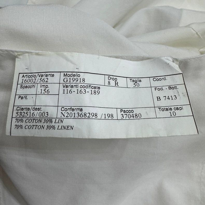 Hermes Hermes Solid Color White Blazer Size US L / EU 52-54 / 3 - 4 Thumbnail