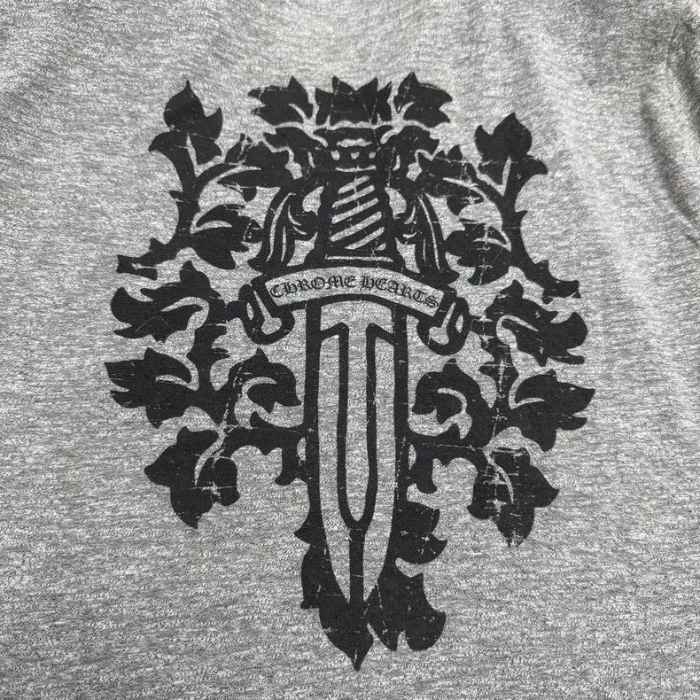 Chrome Hearts Chrome Hearts Vine Sword Print T-Shirt Size US L / EU 52-54 / 3 - 3 Thumbnail