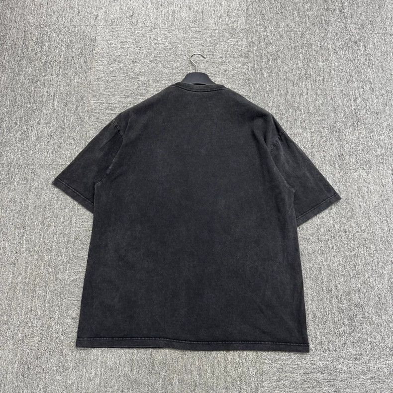 Balenciaga Balenciaga Distressed Shoulder Decor Short Sleeve Size US S / EU 44-46 / 1 - 2 Thumbnail