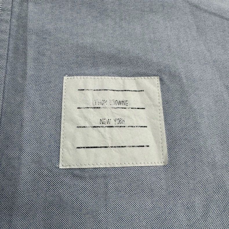 Thom Browne Thom Browne Striped Pocket Shirt Size US M / EU 48-50 / 2 - 4 Thumbnail
