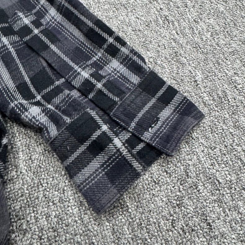 Burberry Off-White Checkered Long Sleeve Shirt Size US S / EU 44-46 / 1 - 3 Thumbnail
