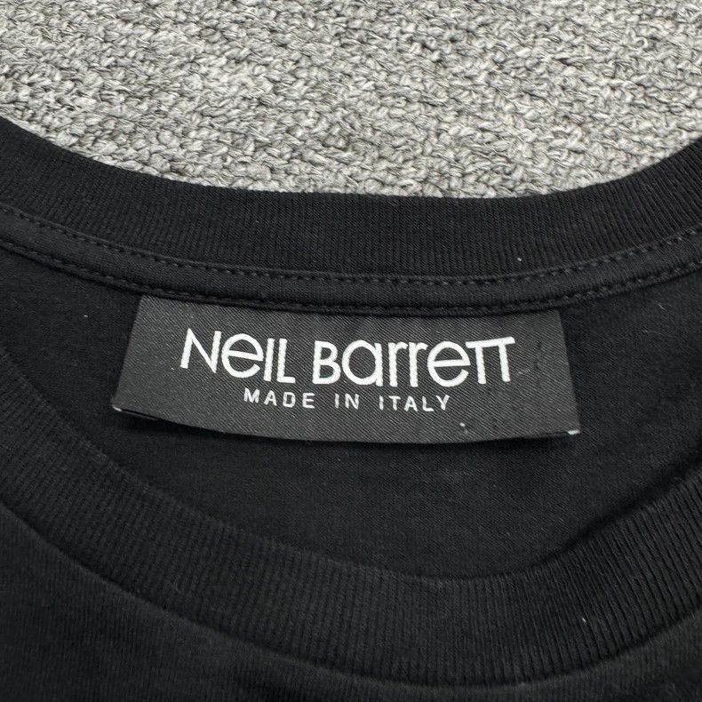 Vintage Neil Barrett Graphic Short Sleeve T-Shirt Size US M / EU 48-50 / 2 - 3 Thumbnail
