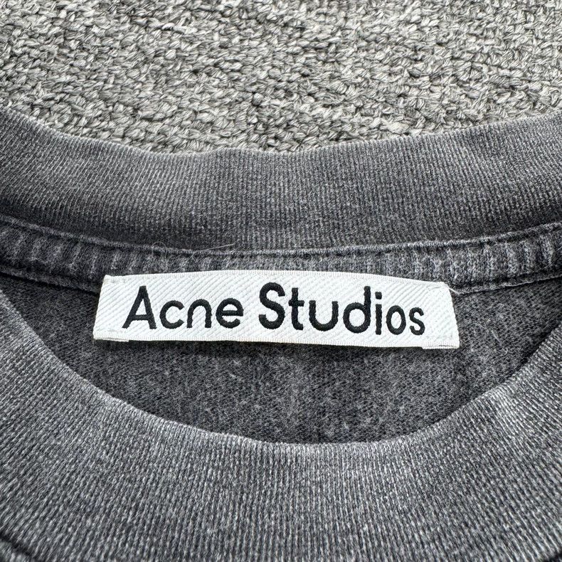 Vintage Acne Studios Distressed Short Sleeve Tee Size US S / EU 44-46 / 1 - 3 Thumbnail