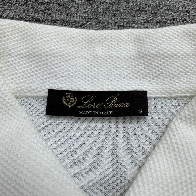 Loro Piana Loro Piana Long Sleeve Polo Shirt Size US S / EU 44-46 / 1 - 3 Thumbnail
