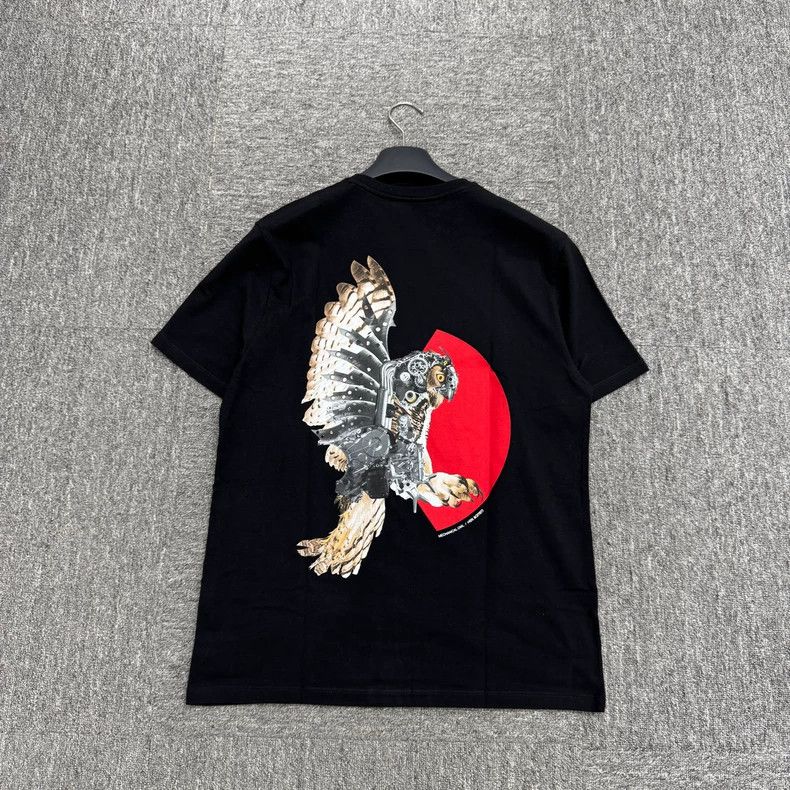 Vintage Neil Barrett Mechanical Owl Short-Sleeve Tee Size US M / EU 48-50 / 2 - 2 Thumbnail