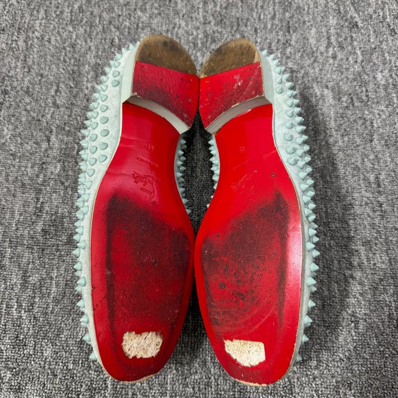 Vintage Christian Louboutin Studded Slip-On Shoes Size US 10.5 / EU 43-44 - 4 Thumbnail
