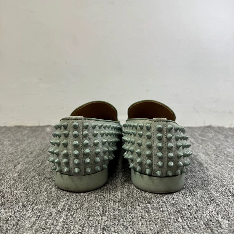 Vintage Christian Louboutin Studded Slip-On Shoes Size US 10.5 / EU 43-44 - 3 Thumbnail