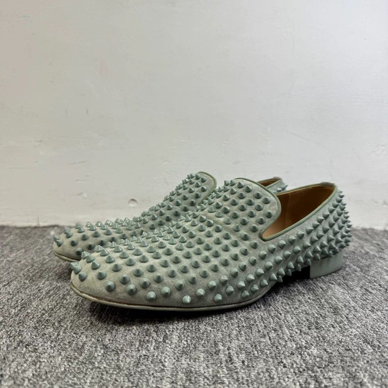 Vintage Christian Louboutin Studded Slip-On Shoes Size US 10.5 / EU 43-44 - 2 Thumbnail