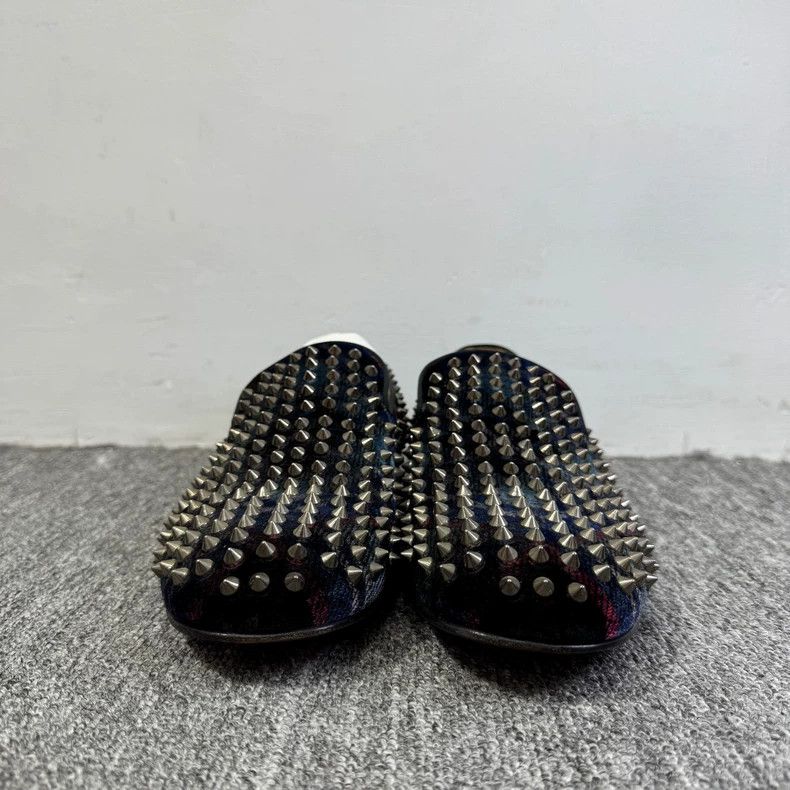 Christian Louboutin Christian Louboutin Spiked Leather Shoes Size US 10.5 / EU 43-44 - 2 Thumbnail
