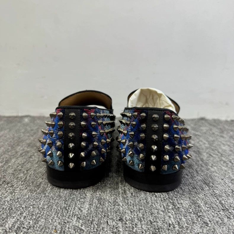 Christian Louboutin Christian Louboutin Spiked Leather Shoes Size US 10.5 / EU 43-44 - 3 Thumbnail