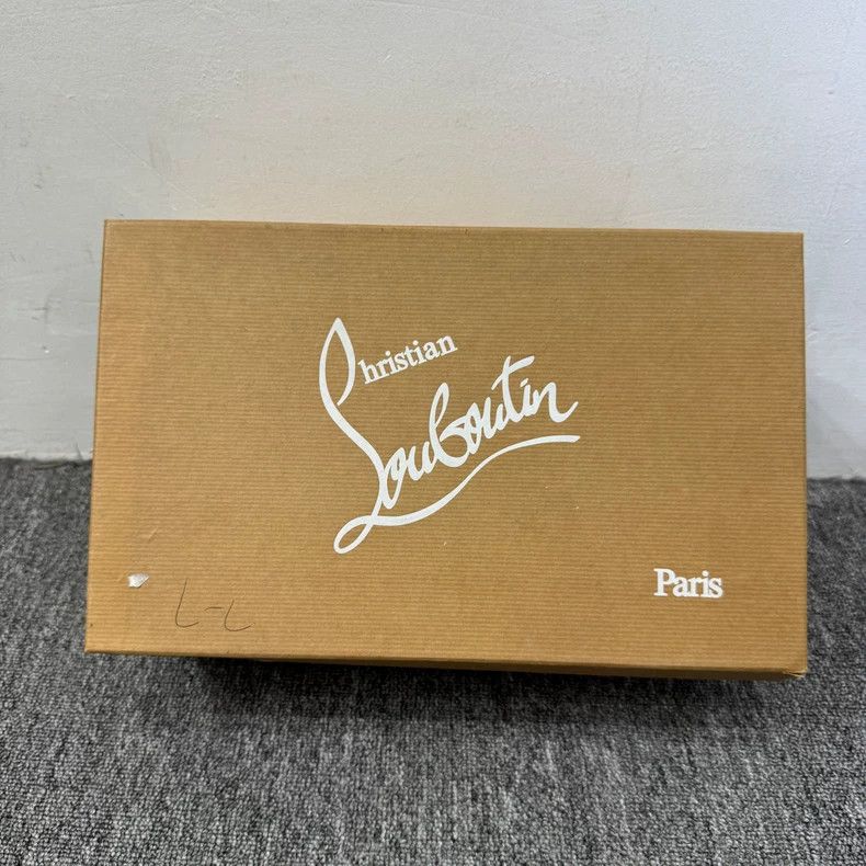 Vintage Christian Louboutin Red Studded Leather Shoes Size US 10.5 / EU 43-44 - 6 Thumbnail