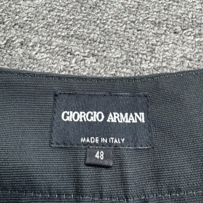 Emporio Armani GIORGIO ARMANI Green Silk Casual Pants Size US 34 / EU 50 - 3 Thumbnail