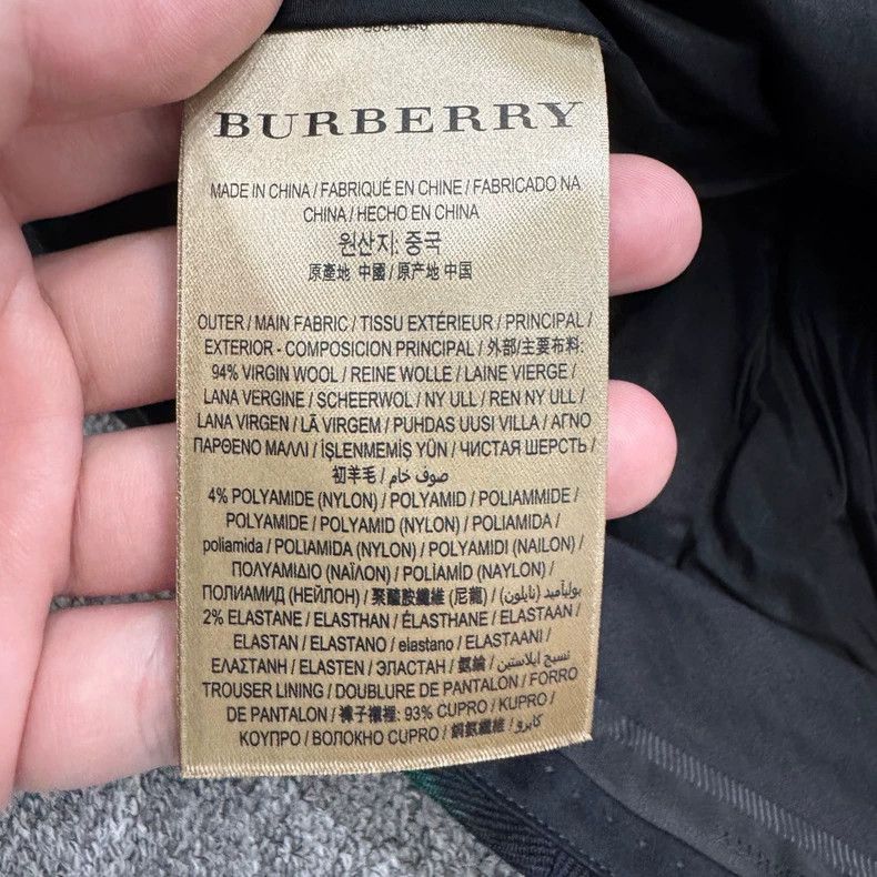 Burberry Burberry Plaid Wool Casual Pants Size US 38 / EU 54 - 5 Thumbnail