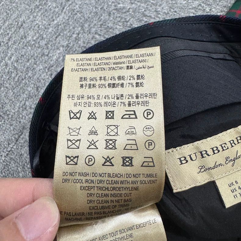 Burberry Burberry Plaid Wool Casual Pants Size US 38 / EU 54 - 4 Thumbnail