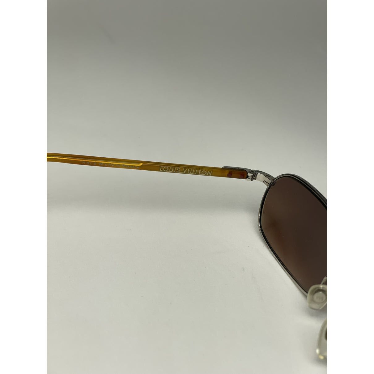 Louis Vuitton Brown Metal Sunglasses Size ONE SIZE - 4 Thumbnail