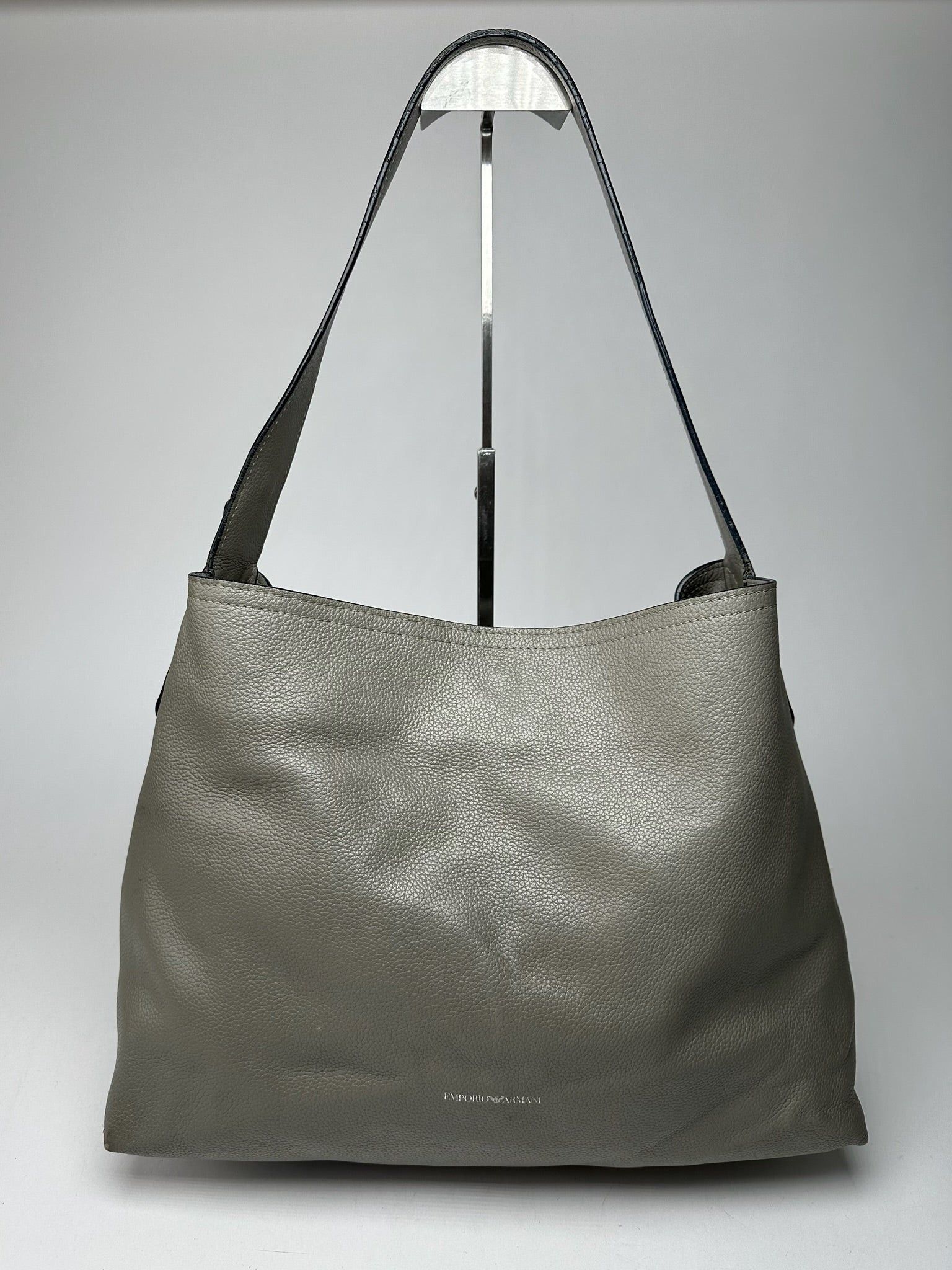 Emporio Armani Vintage Armani Bag Gray Size ONE SIZE - 3 Thumbnail