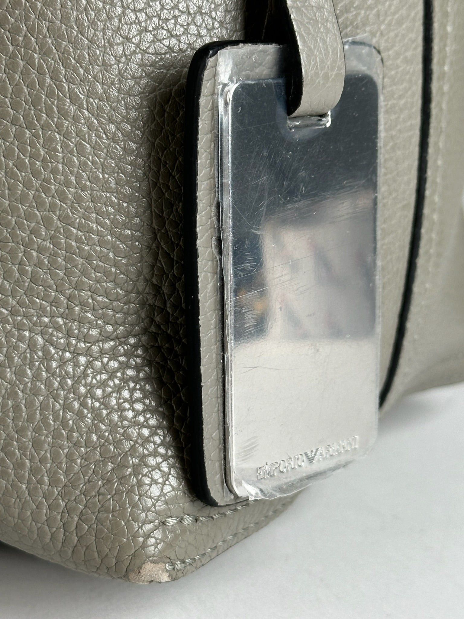 Emporio Armani Vintage Armani Bag Gray Size ONE SIZE - 7 Thumbnail