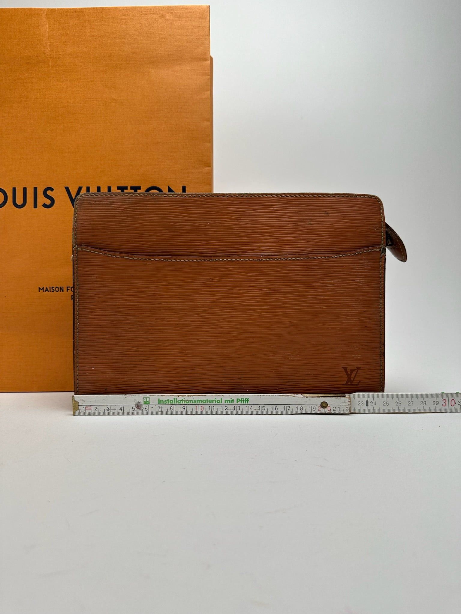 Louis Vuitton Vintage EPI Leather clutch brown Size ONE SIZE - 7 Thumbnail