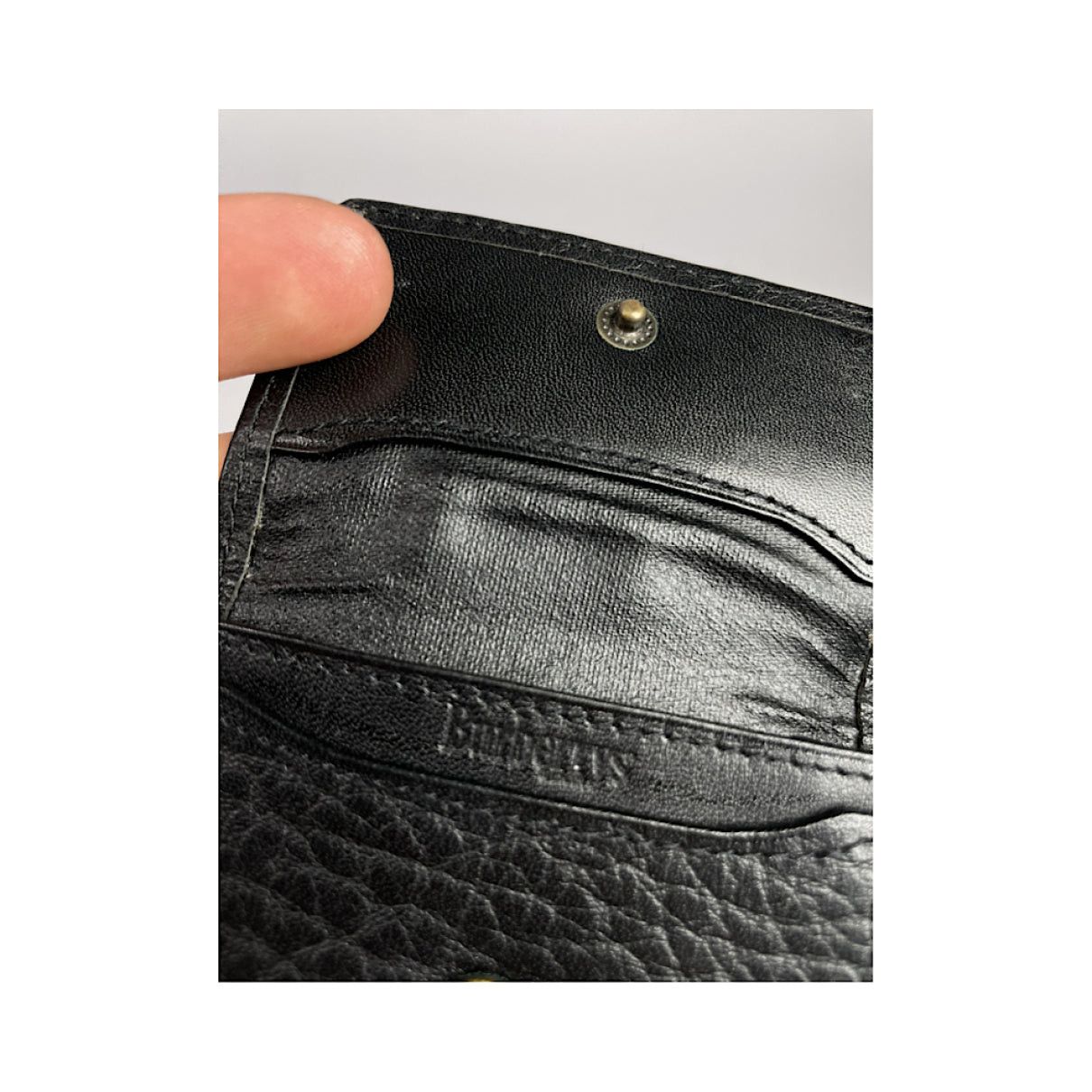 Burberry Black Leather Wallet Size ONE SIZE - 5 Thumbnail