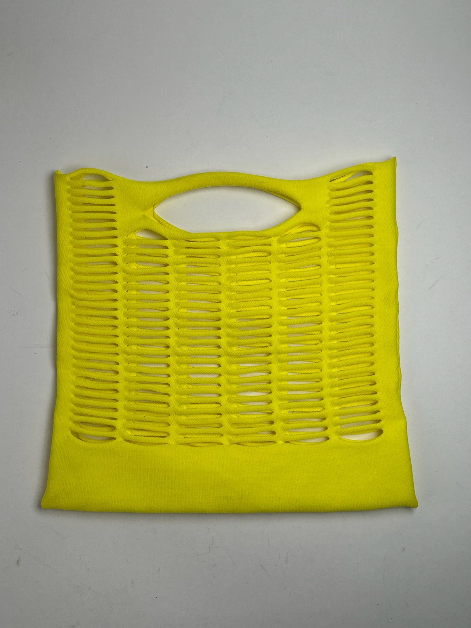 Issey Miyake Vintage Cotton shopper yellow Size ONE SIZE - 6 Thumbnail