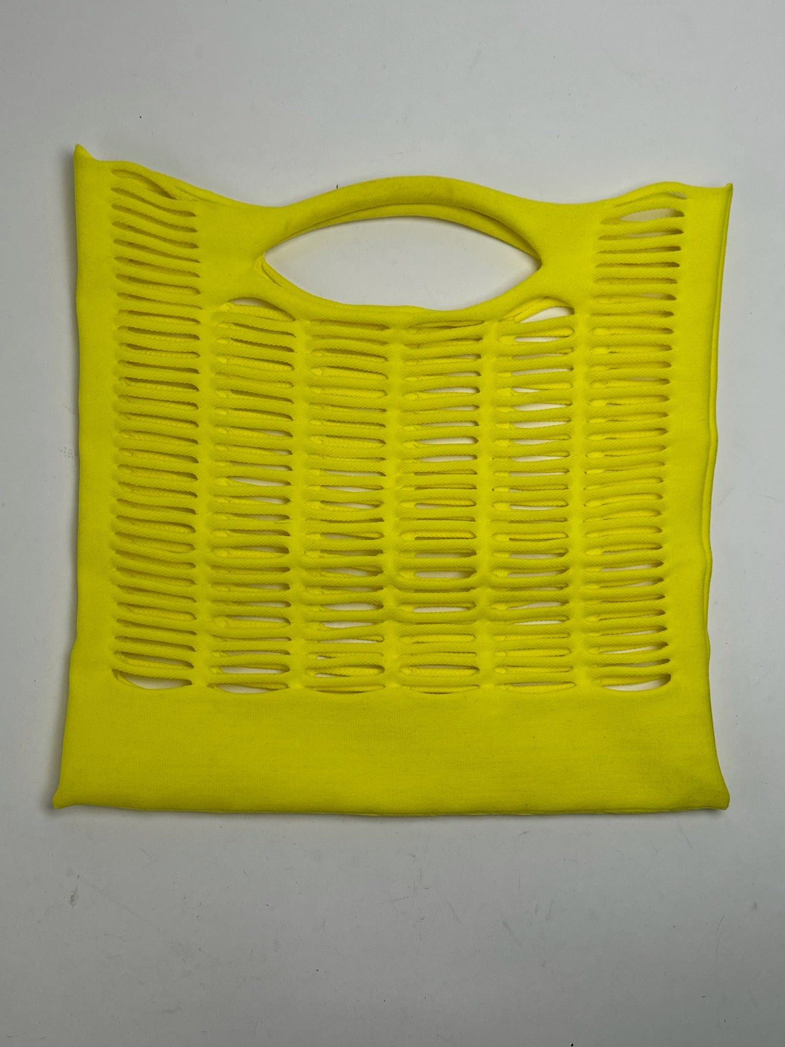 Issey Miyake Vintage Cotton shopper yellow Size ONE SIZE - 7 Thumbnail