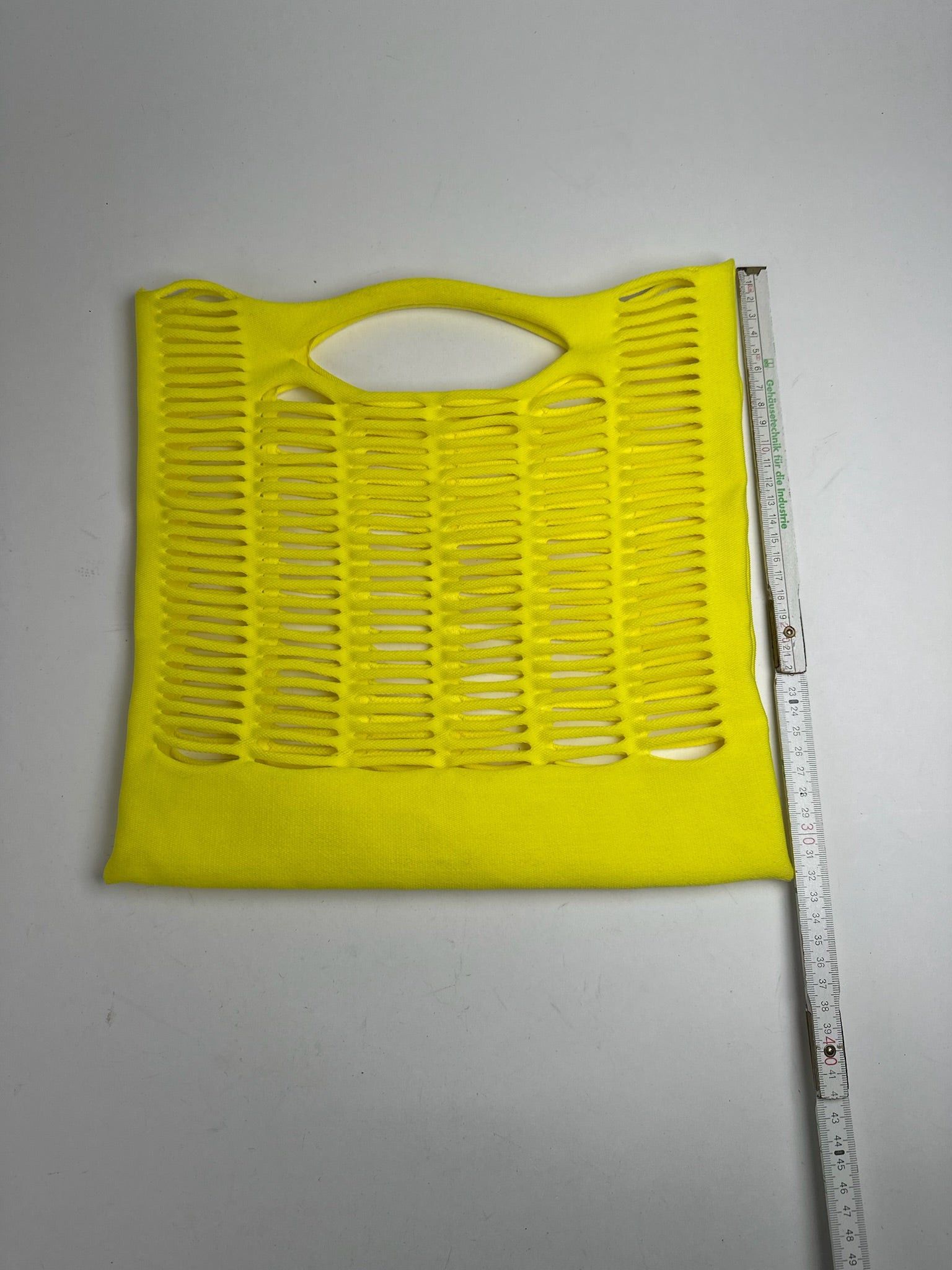Issey Miyake Vintage Cotton shopper yellow Size ONE SIZE - 2 Thumbnail