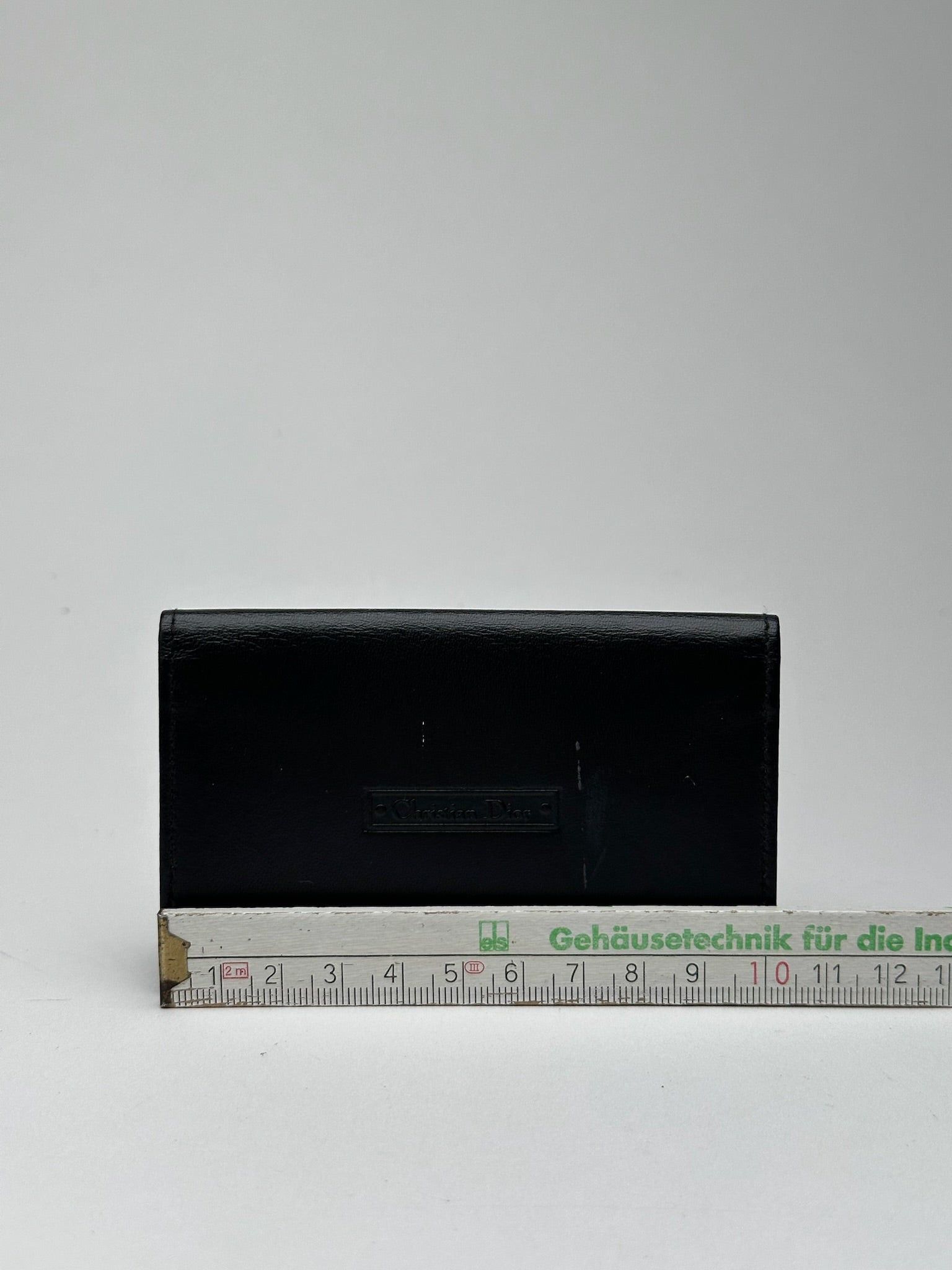 Dior Vintage Leather Card Holder black Size ONE SIZE - 9 Thumbnail