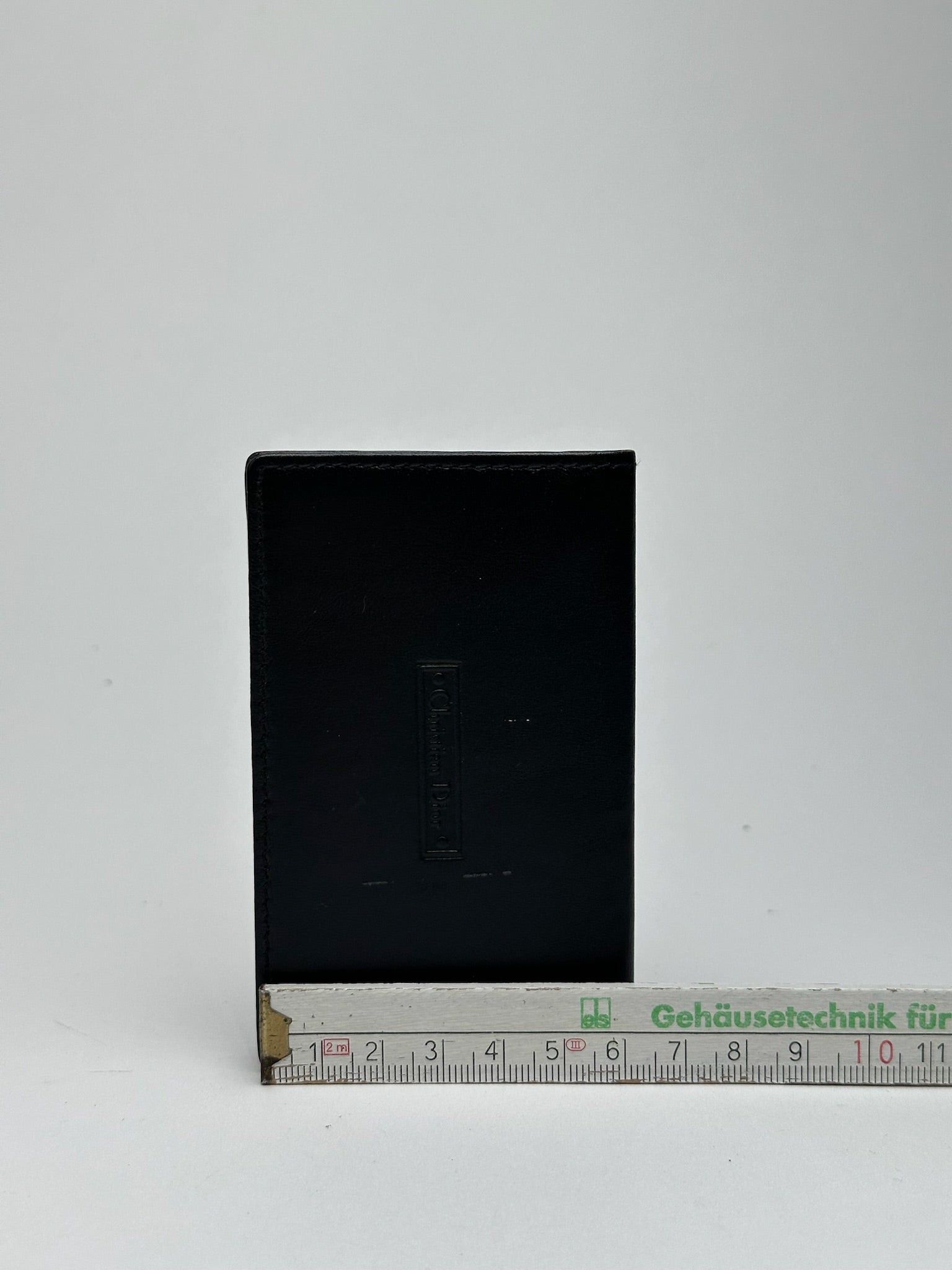 Dior Vintage Leather Card Holder black Size ONE SIZE - 8 Thumbnail