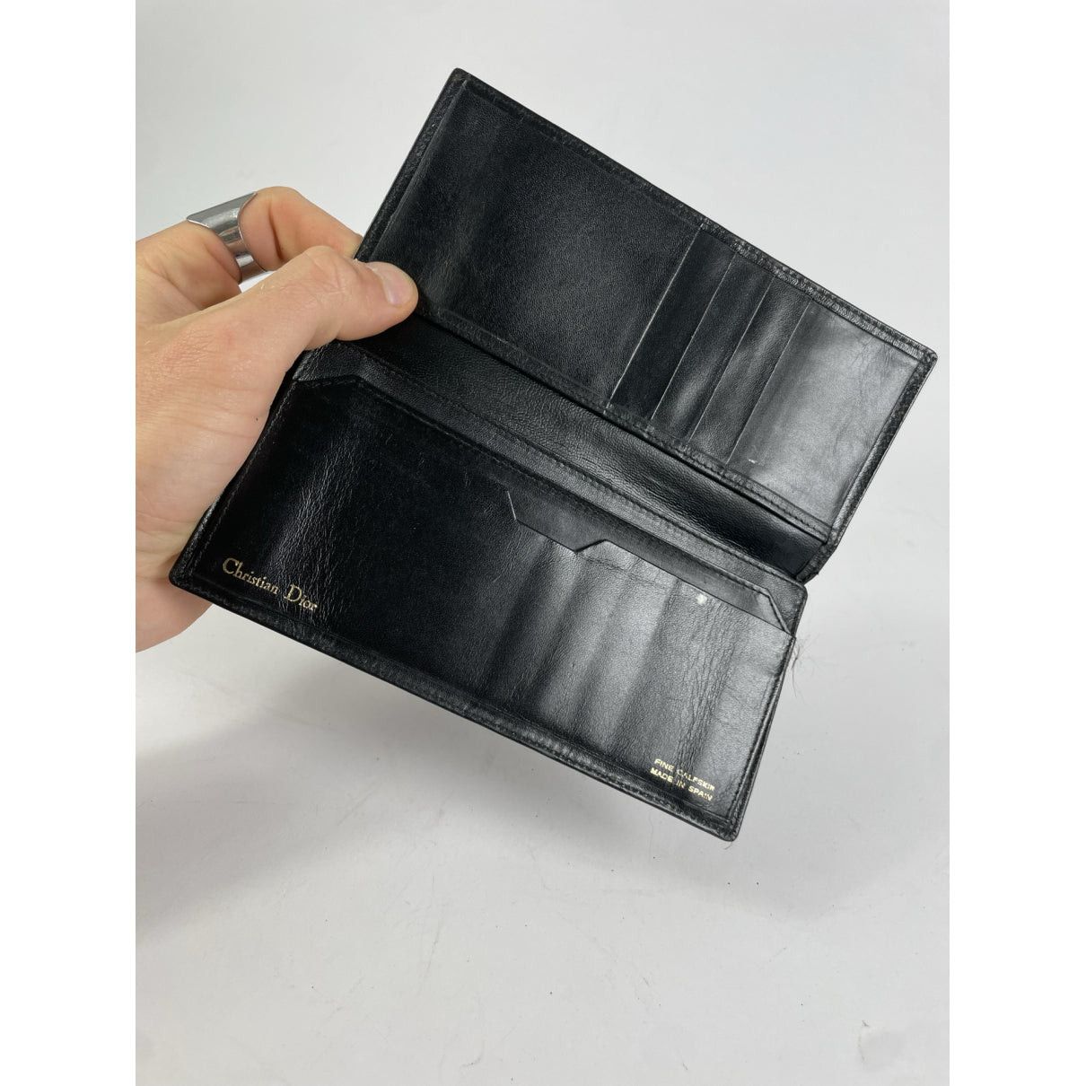Dior Direction Black Leather Purse Size ONE SIZE - 4 Thumbnail