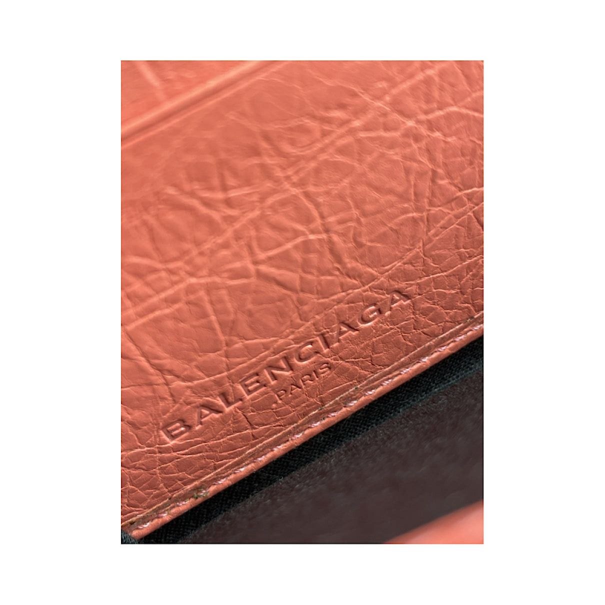 Balenciaga Orange Leather Wallet Size ONE SIZE - 5 Thumbnail